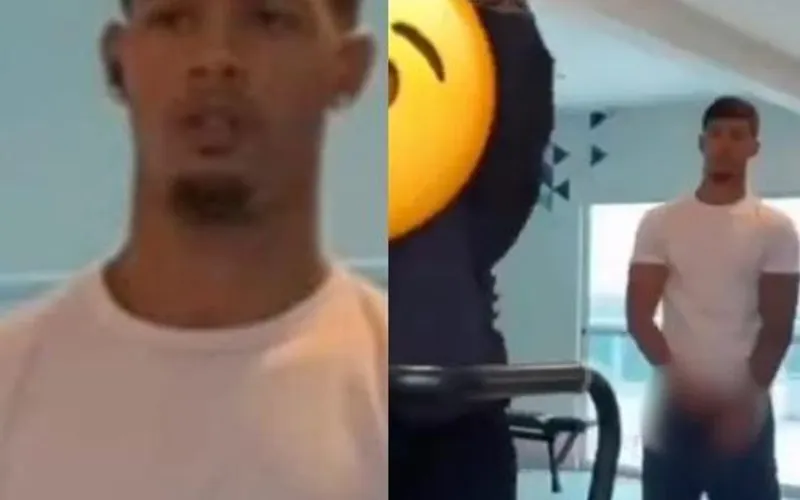 Homem é flagrado se masturbando atrás de mulher dentro academia em Feira de Santana