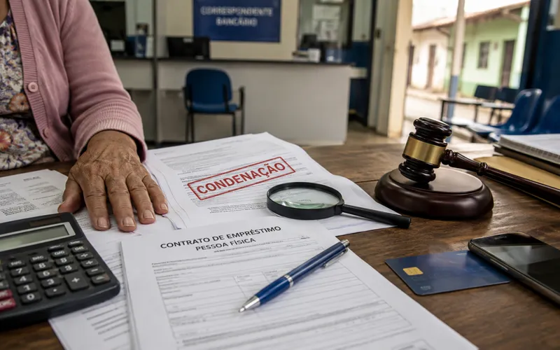 Correspondente bancário é condenado após fraude contra aposentada em Ibirapitanga