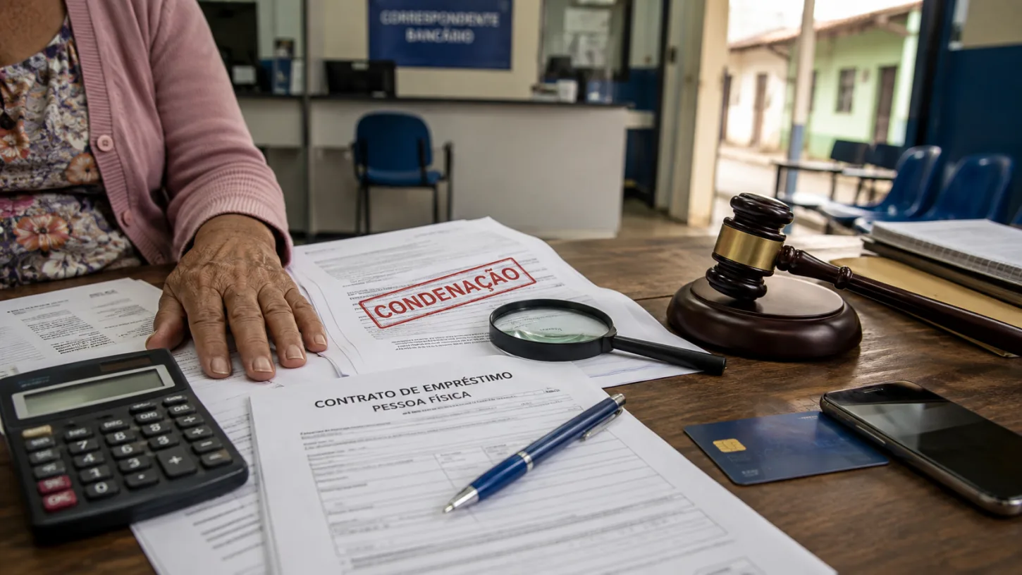 Correspondente bancário é condenado após fraude contra aposentada em Ibirapitanga