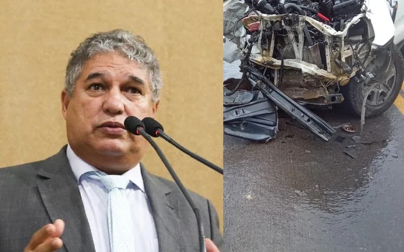 Veículo com o deputado Rosemberg Pinto se envolve em acidente próximo a Teolândia