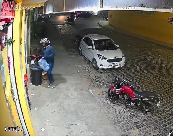 Bandido "debocha" da segurança pública em Gandu e comete terceiro assalto em menos de uma semana na cidade