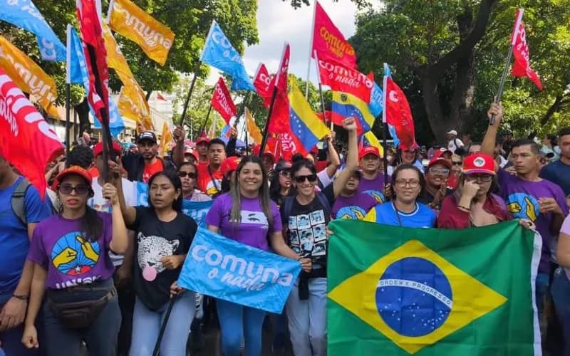 MST envia militantes à Venezuela para atos pró-Maduro e contra atuação dos EUA