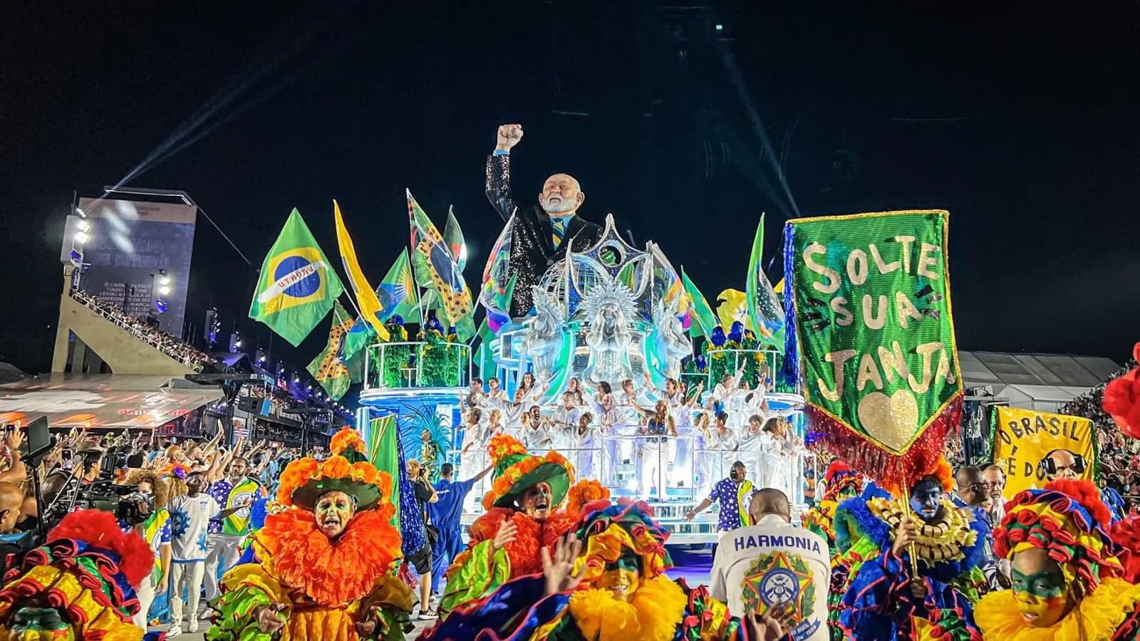 Escola de samba do Rio de Janeiro que homenageou Lula é rebaixada após ficar em último lugar