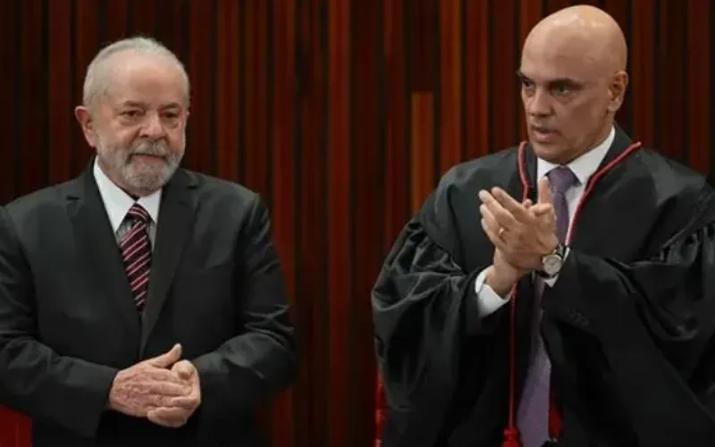 Lula critica Moraes em conversa reservada com dois ministros do STF