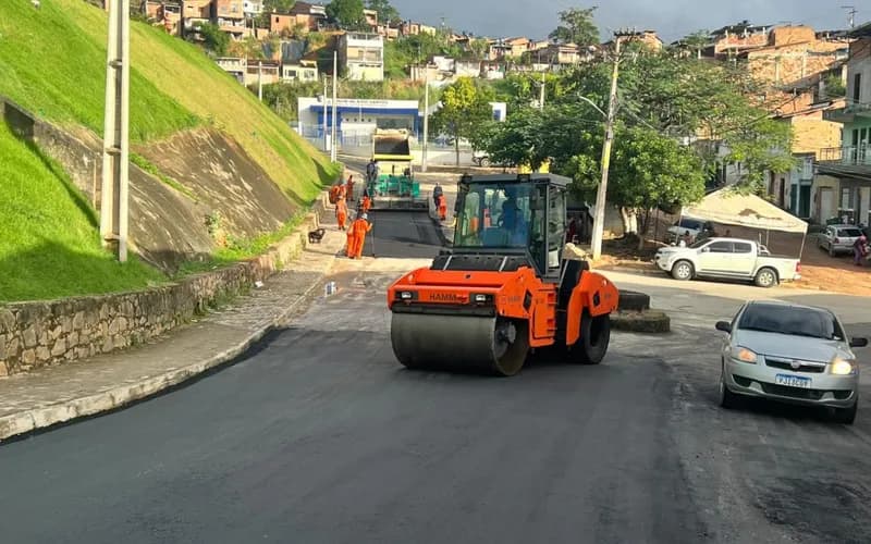 Gabriel de Parísio celebra avanço da pavimentação asfáltica em Wenceslau Guimarães