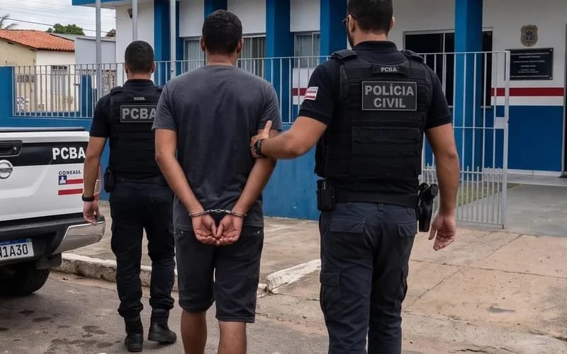 Investigado por homicídio e tentativa de feminicídio é preso em Presidente Tancredo Neves