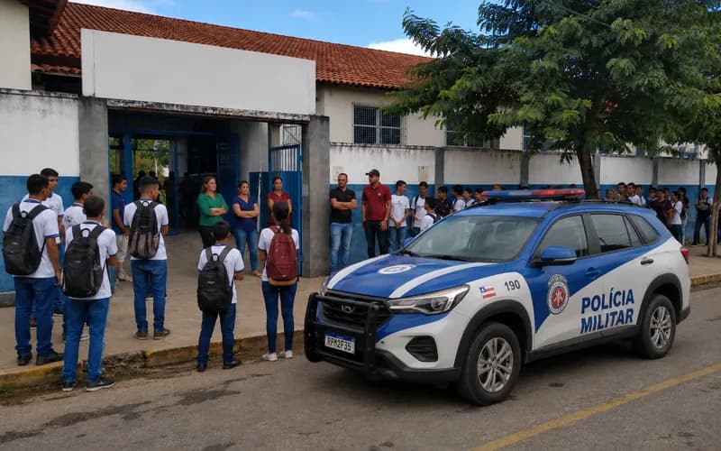Aluno teria entrado armado em escola de Gandu e tentado agredir servidores, denuncia APLB
