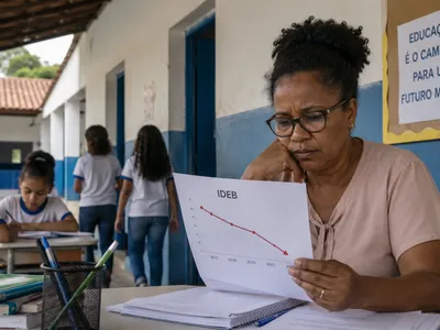 IDEB de Apuarema cai de 4,6 para 4,0 e expõe fracasso na educação municipal