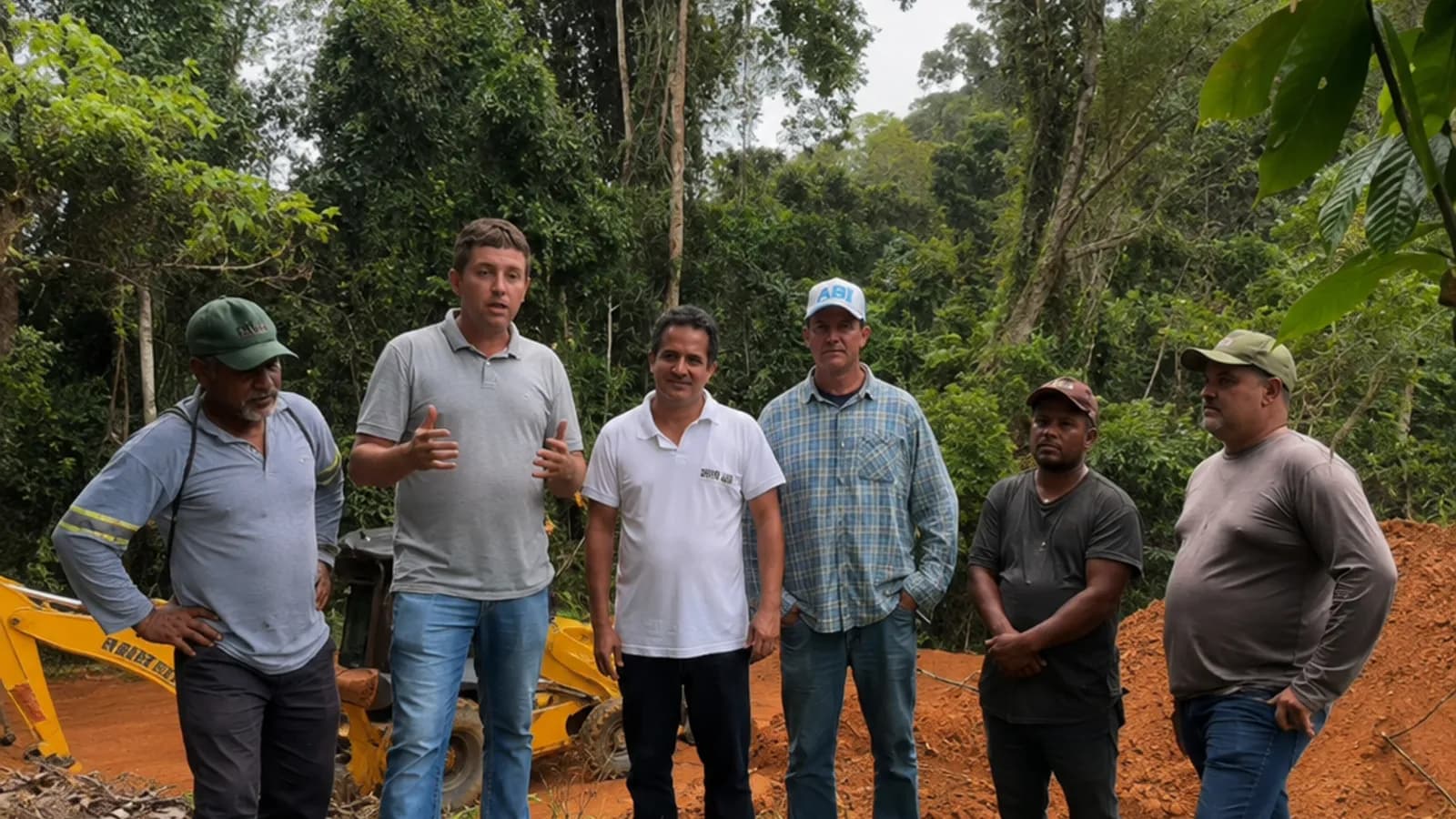 Gandu e Nova Ibiá unem forças para melhorar estradas vicinais em área de divisa