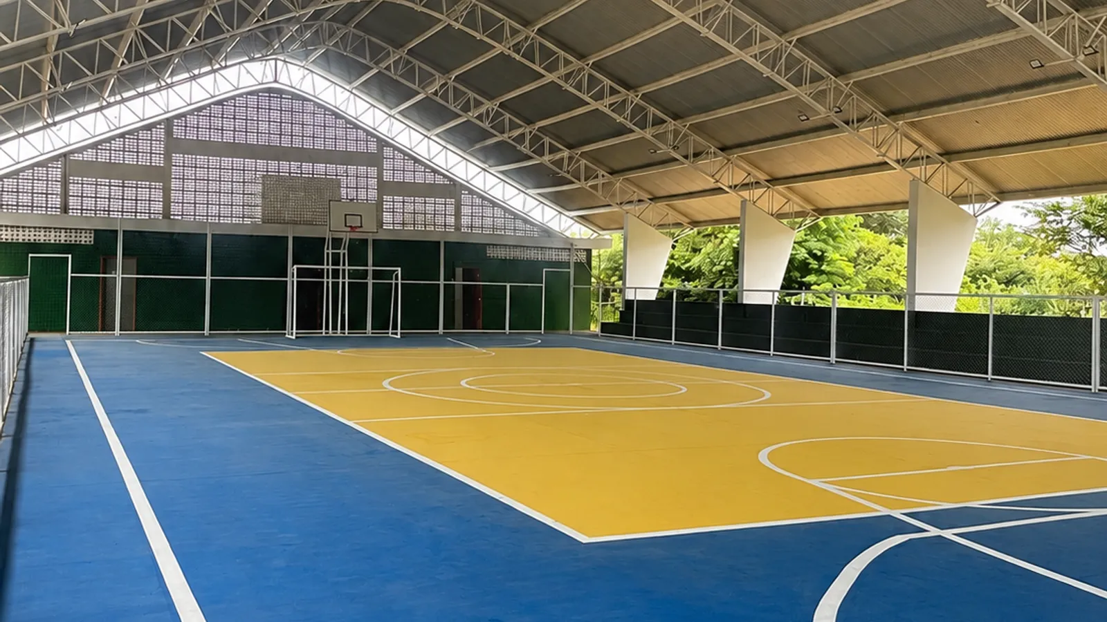 Prefeitura de Gandu anuncia cobertura da quadra da Bela Vista