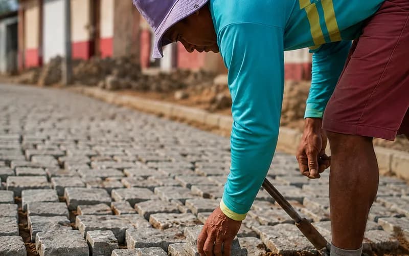 Teolândia avança na infraestrutura e assina Ordem de Serviço para pavimentação em Novolândia