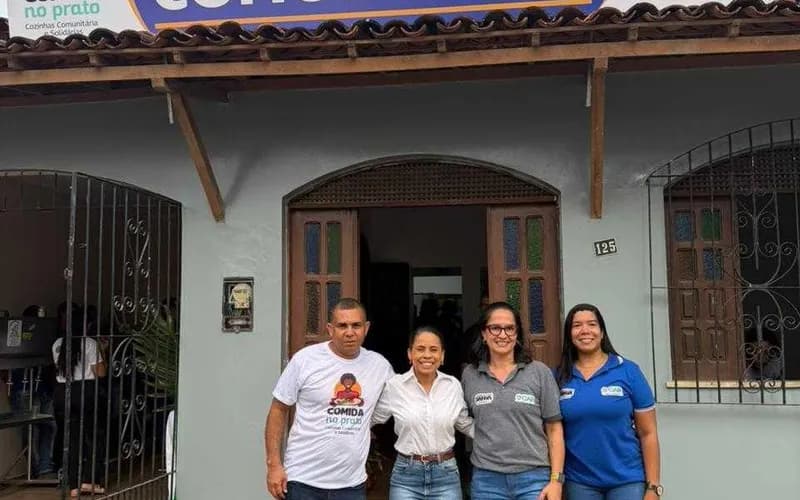 Gandu inaugura Cozinha Comunitária e reforça rede de combate à fome no município