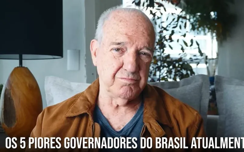 Radialista aponta Jerônimo Rodrigues como o pior governador do Brasil em lista divulgada no YouTube