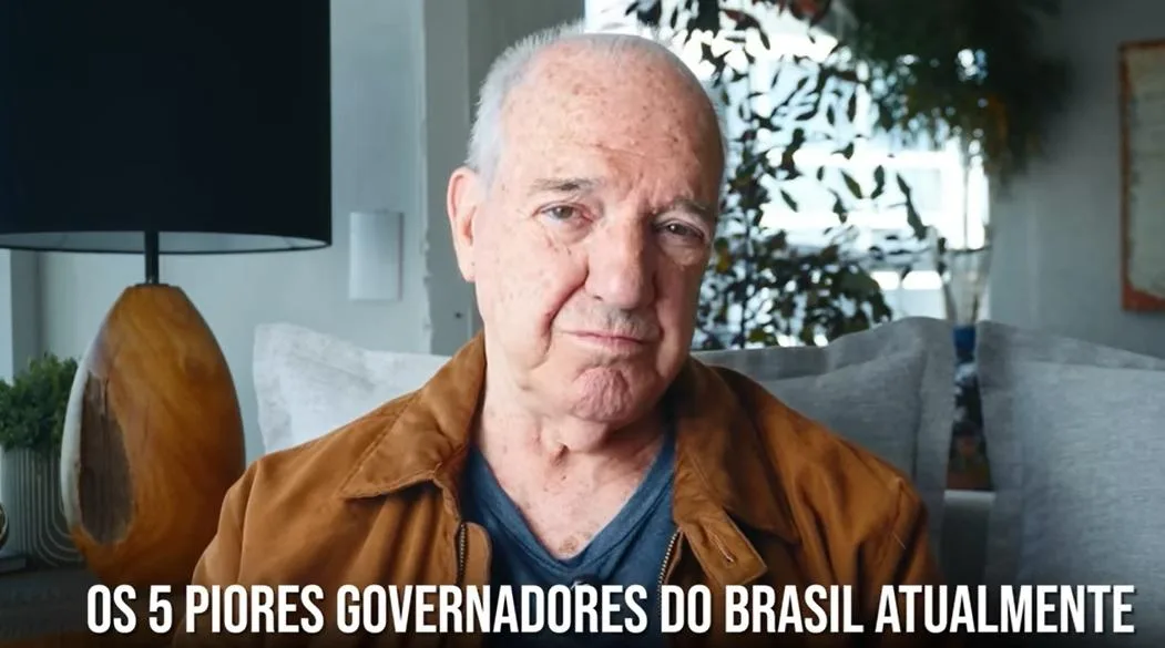 Radialista aponta Jerônimo Rodrigues como o pior governador do Brasil em lista divulgada no YouTube