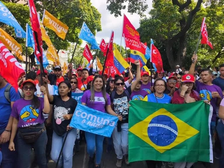 MST envia militantes à Venezuela para atos pró-Maduro e contra atuação dos EUA