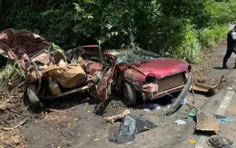 Acidente na BR-101 envolvendo carro-forte deixa dois mortos próximo a Aurelino Leal