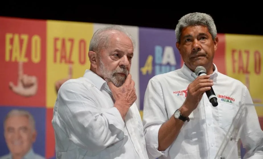 Rejeição de Jerônimo pode custar mais de 1 milhão de votos a Lula na Bahia, estima cúpula petista