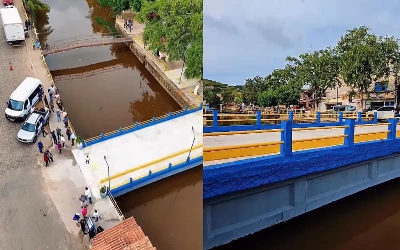 Prefeitura de Gandu inaugura nova ponte e altera trânsito entre bairros centrais