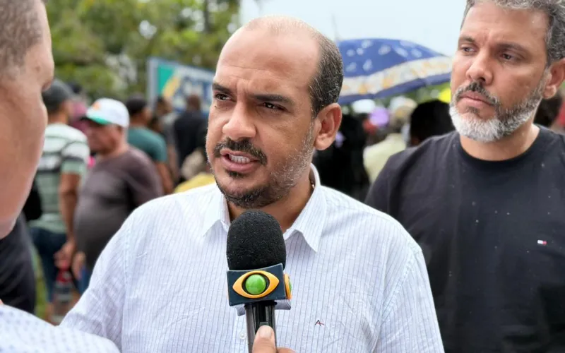 Prefeito Gabriel de Parísio participa de manifestação em defesa dos cacauicultores em Ilhéus