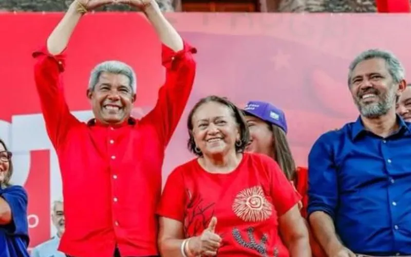Aniversário do PT em Salvador reúne Jerônimo, Elmano e Fátima Bezerra, considerados os três piores governadores do Brasil