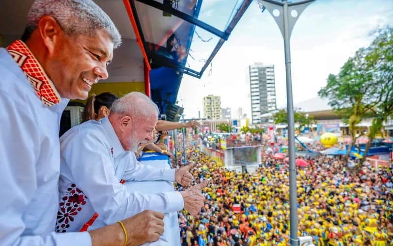 Presença constante de Lula na Bahia é para tentar conter avanço de rejeição dele próprio e partido no estado