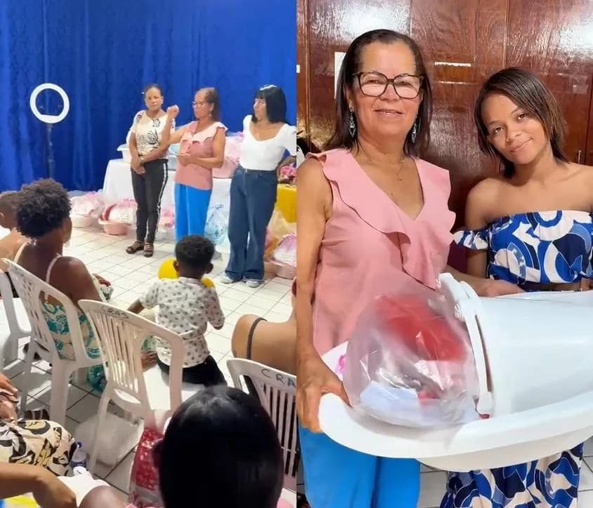 Prefeitura de Teolândia entrega kits enxovais e realiza ensaio fotográfico com mamães assistidas pelo CRAS