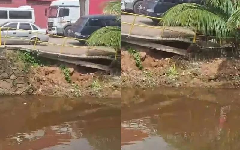 Prefeitura de Gandu esclarece problema de erosão com passeio às margens do rio