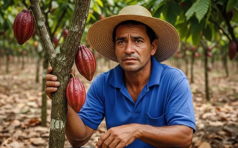 Cacau despenca mais de 70% em um ano na Bahia