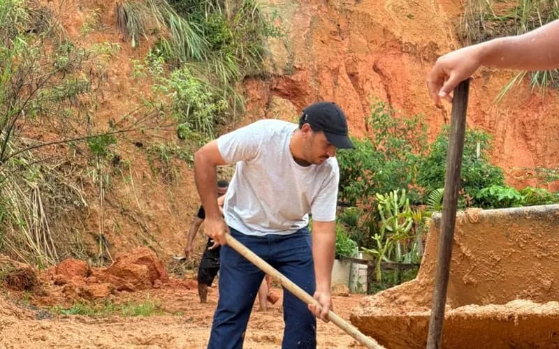 Prefeitura de Wenceslau Guimarães realiza força-tarefa em áreas afetadas pelas chuvas