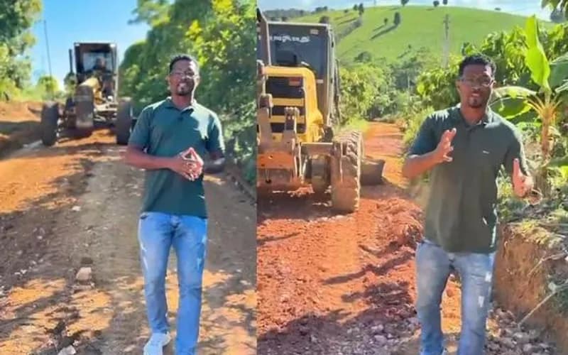 Prefeitura de Teolândia intensifica recuperação de estradas vicinais e reforça compromisso com a zona rural