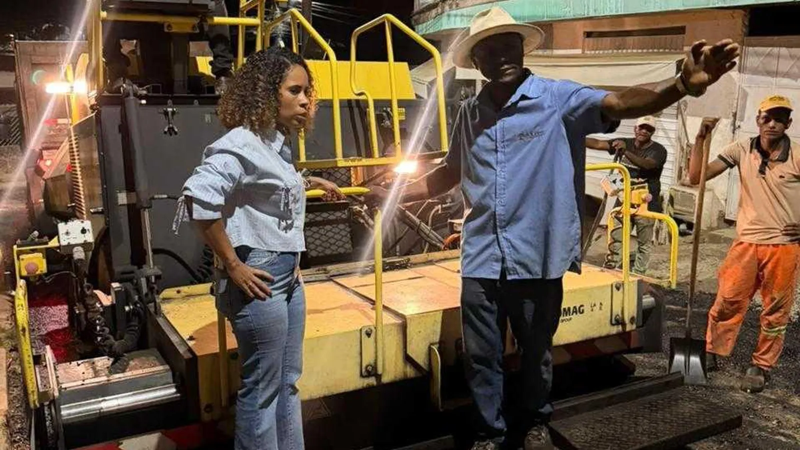Prefeitura de Gandu realiza recuperação asfáltica em toda cidade
