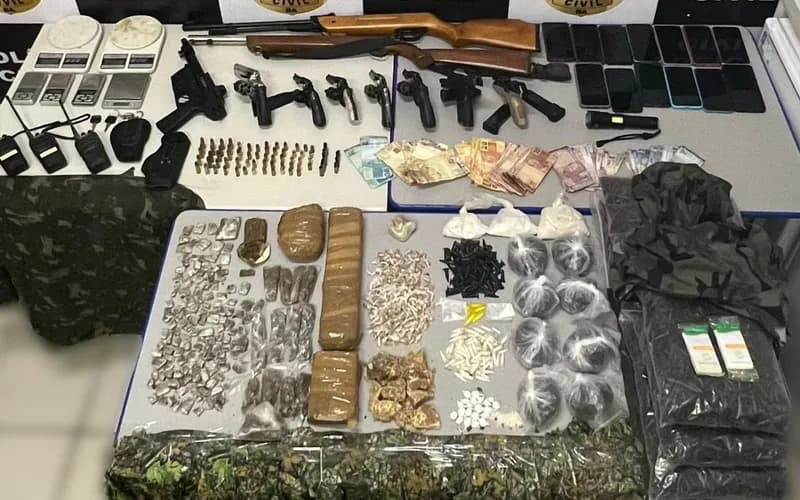 Operação em Itabela, no extremo sul da Bahia, deixa seis suspeitos mortos