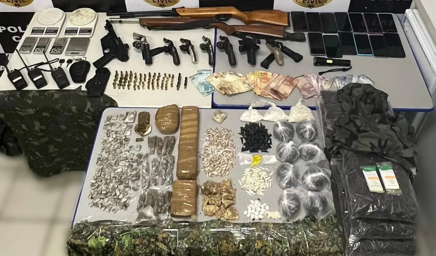 Operação em Itabela, no extremo sul da Bahia, deixa seis suspeitos mortos