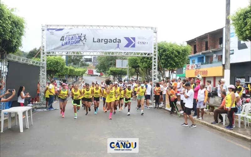 Corrida do Trabalhador em Gandu superamais de 200 inscritos em apenas dois dias