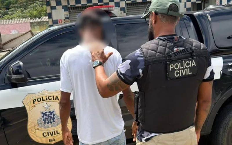 Homem é preso em Ibirapitanga após agredir companheira porque ela mantinha amizade com mulheres solteiras