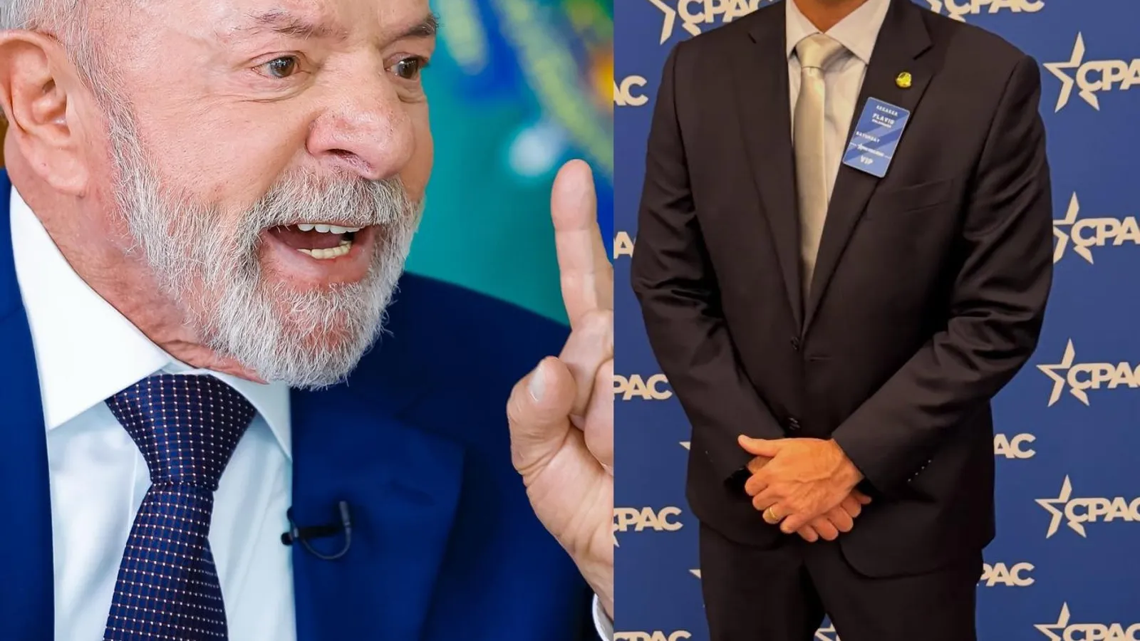 Flávio Bolsonaro chama Lula de "mercadoria vencida" e diz que petista só tem "ideias atrasadas"