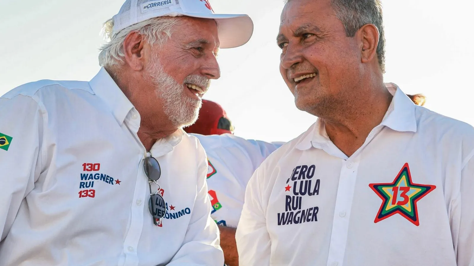 Jaques Wagner e Rui Costa, dupla petista da Bahia