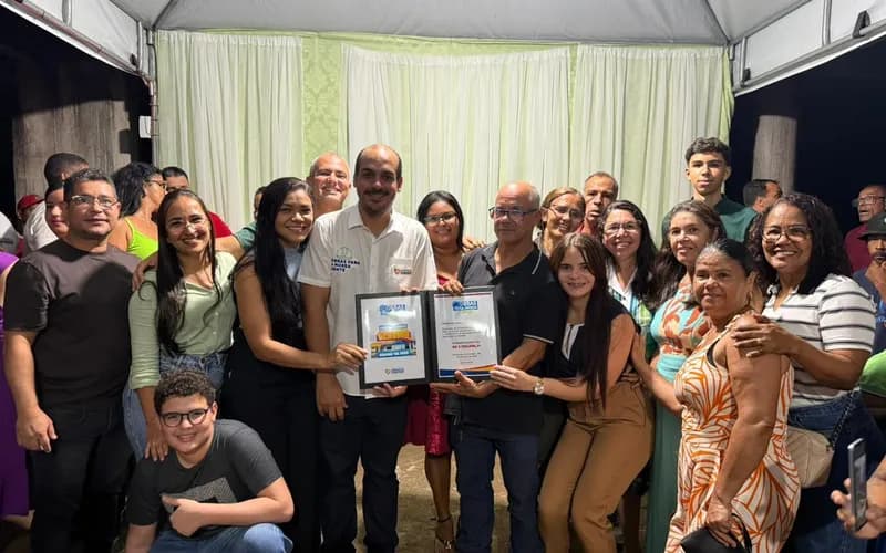 Prefeito Gabriel de Parísio retoma obra abandonada de creche há mais de uma década em Wenceslau Guimarães