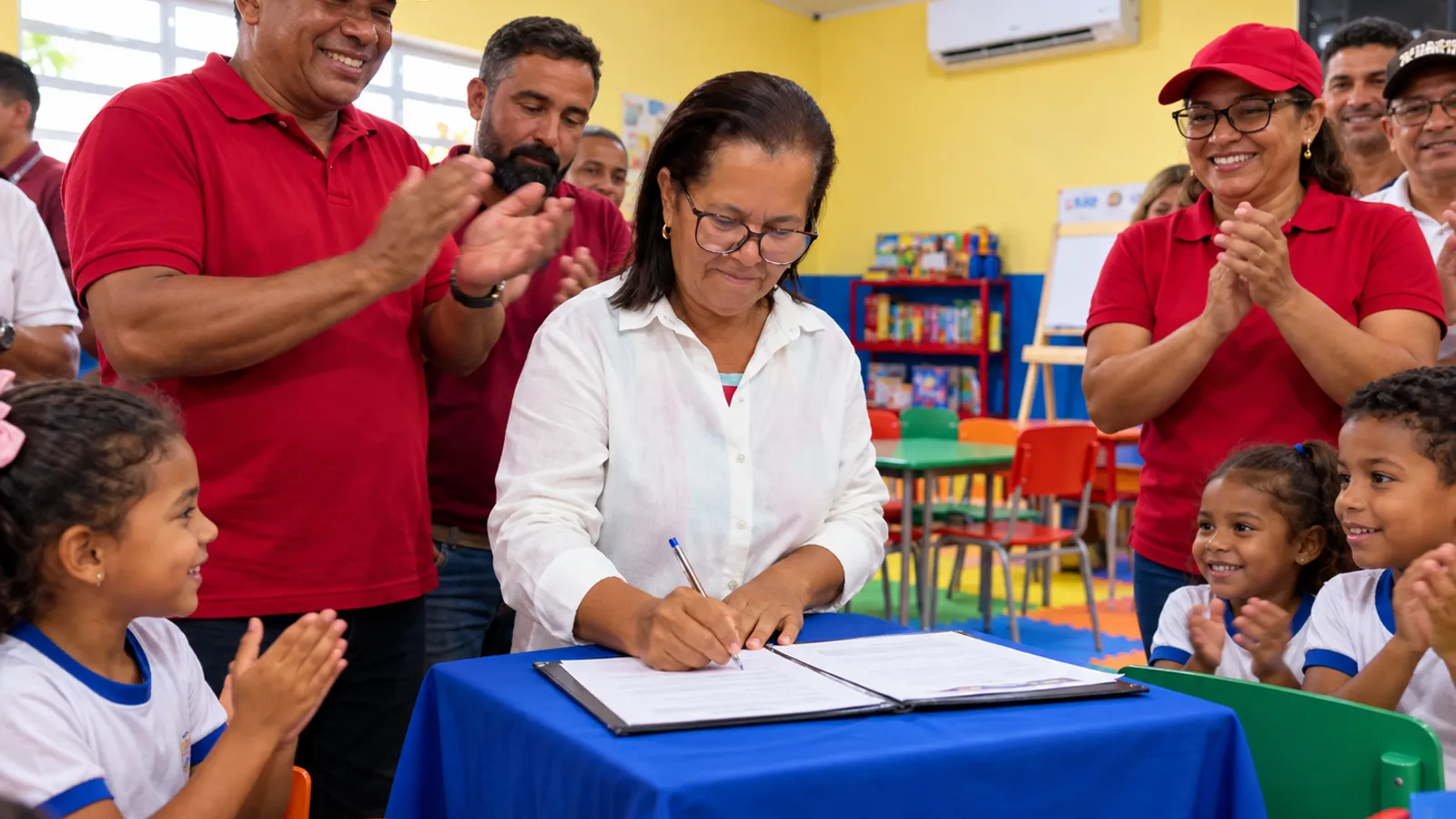 Prefeita de Teolândia entrega unidade escolar requalificada no interior do município