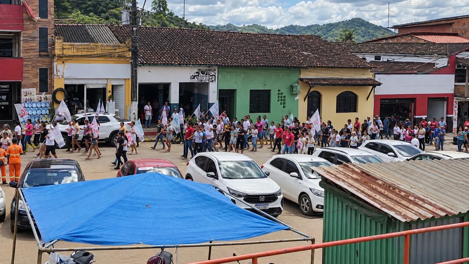 Recepção a Eduardo Salles decepciona em Piraí do Norte