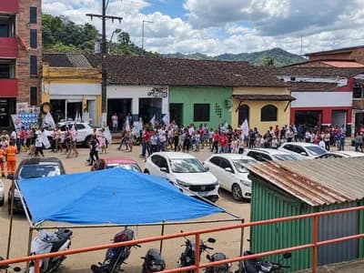 Recepção a Eduardo Salles decepciona em Piraí do Norte