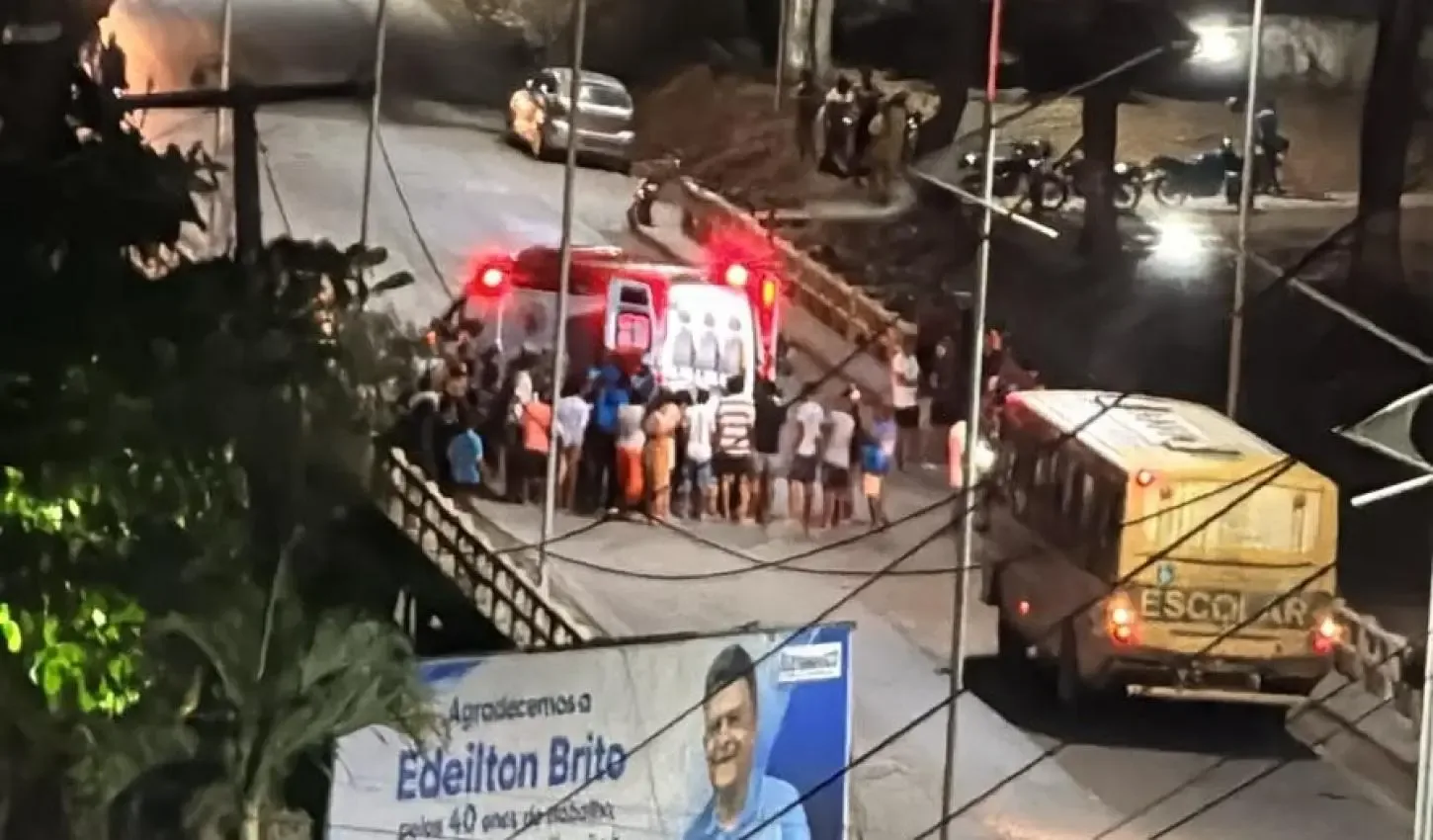 Motociclista fica gravemente ferido após acidente na BR-101, em Wenceslau Guimarães