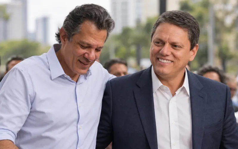 Tarcísio abre 20 pontos sobre Haddad e desenha derrota humilhante do petista no 1º turno, diz Datafolha