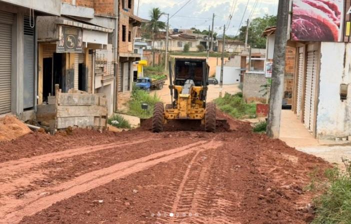 Prefeitura de Presidente Tancredo Neves anuncia início das obras de pavimentação da Avenida Ipiranga