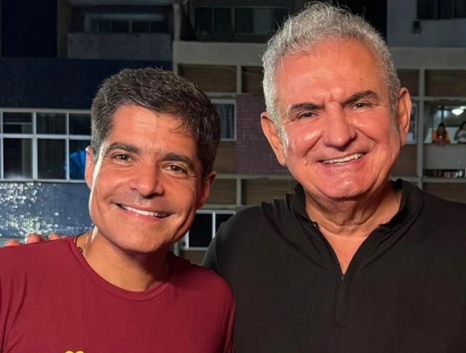 Traído pelo PT, Coronel aparece ao lado de ACM Neto e confirma disputa pelo senado na chapa do ex-prefeito