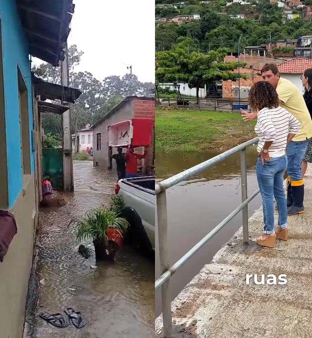 Chuvas em Gandu deixam 14 famílias desabrigadas e mobilizam ações preventivas da prefeitura