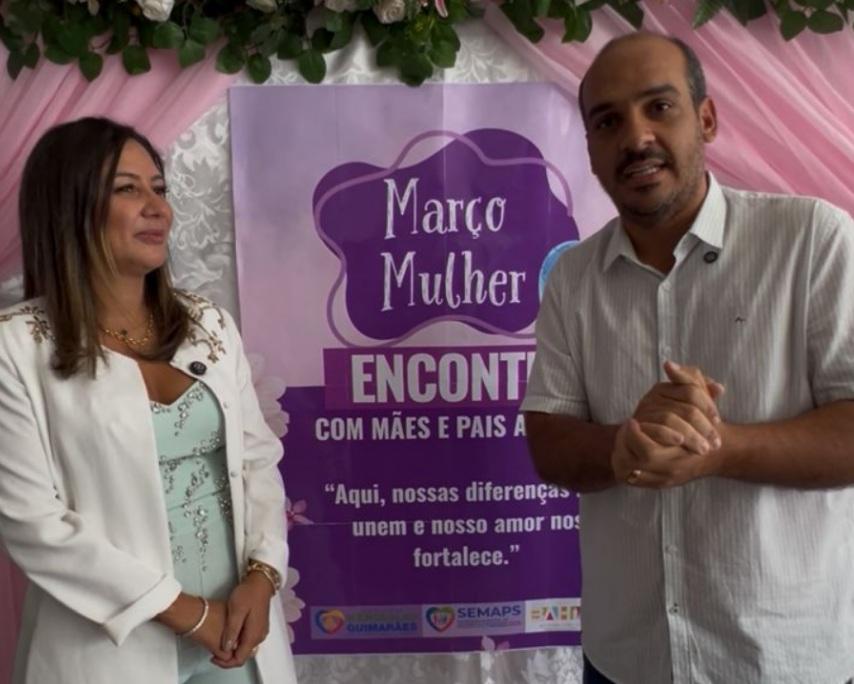 Prefeito Gabriel prestigia programação de cuidado e aprendizado para mães e pais atípicos em Wenceslau Guimarães