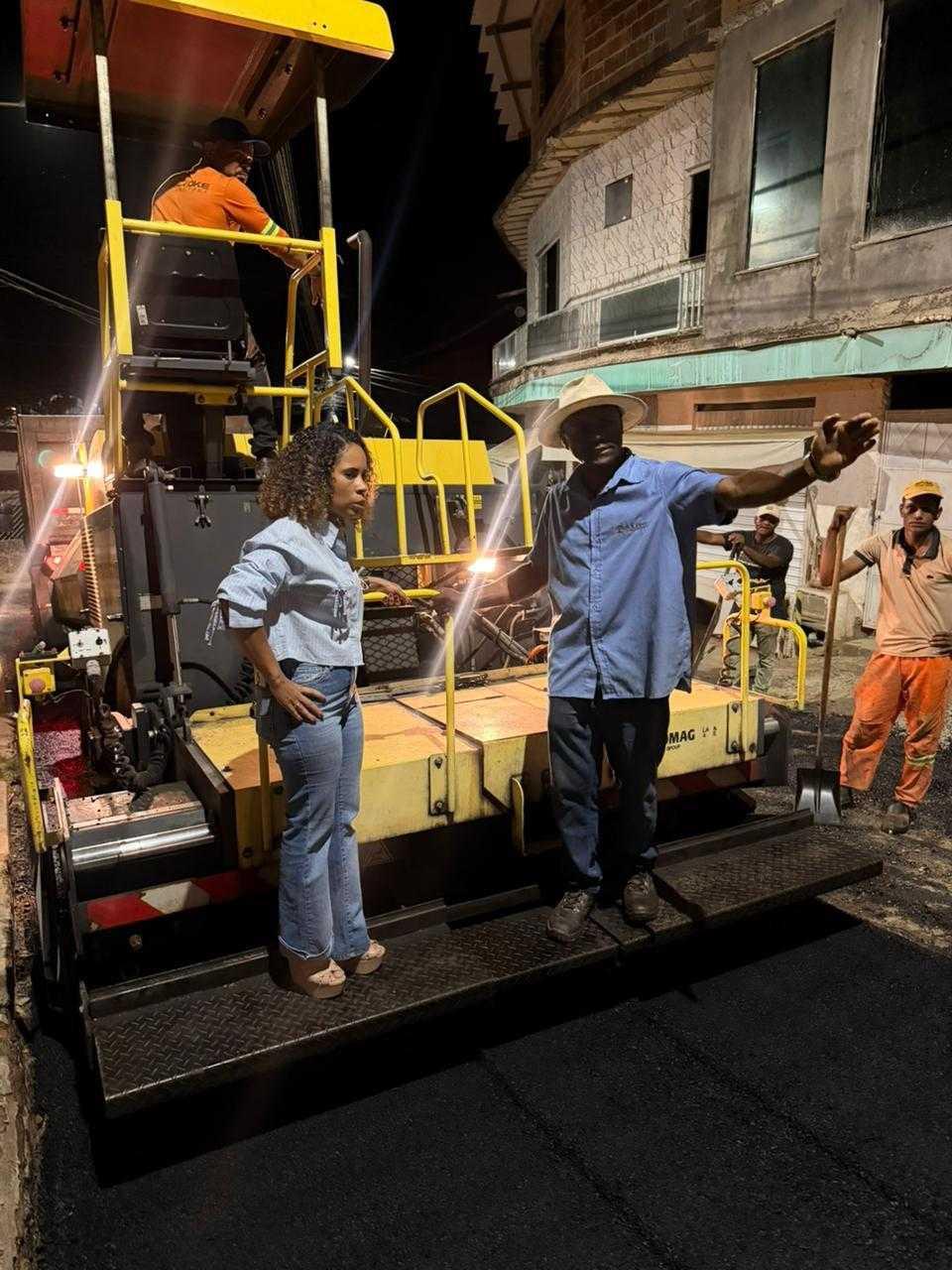 Prefeitura de Gandu realiza recuperação asfáltica em toda cidade