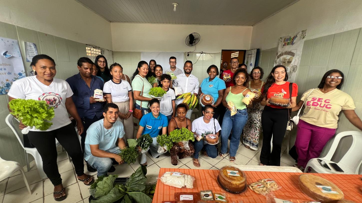 Prefeitura de Teolândia realiza degustação do PNAE 2026 e reforça apoio à agricultura familiar