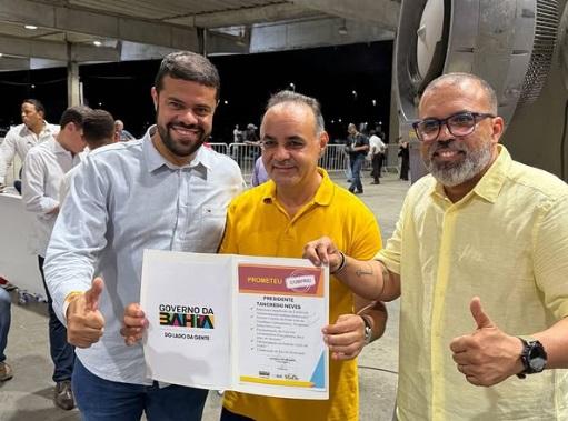 Presidente Tancredo Neves garante novos investimentos após agenda do prefeito Quinha em Salvador
